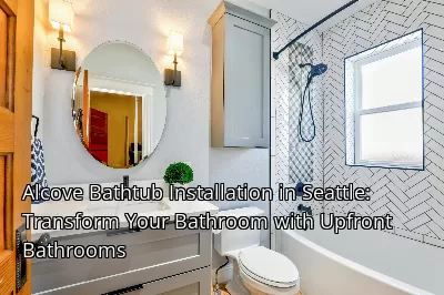 Alcove Bathtub Installation in Seattle: Transform Your Bathroom with Upfront Bathrooms