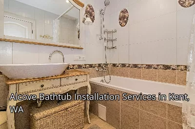 Alcove Bathtub Installation Services in Kent, WA