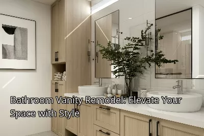 Bathroom Vanity Remodel: Elevate Your Space with Style