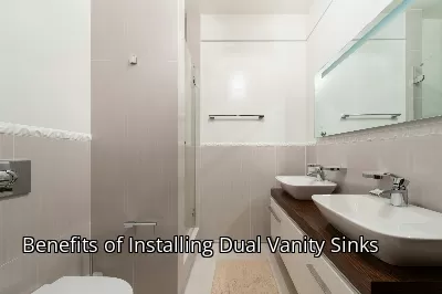 Benefits of Installing Dual Vanity Sinks