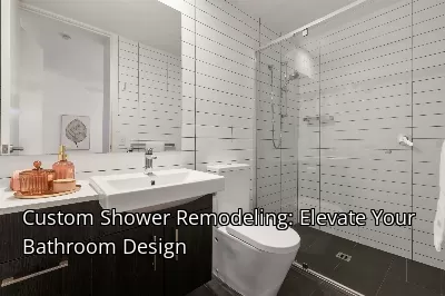 Custom Shower Remodeling: Elevate Your Bathroom Design