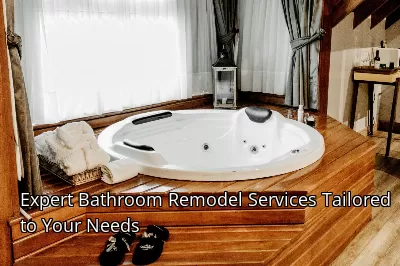 Expert Bathroom Remodel Services Tailored to Your Needs