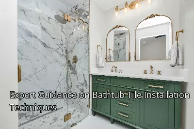 Expert Guidance on Bathtub Tile Installation Techniques