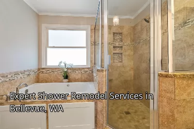 Expert Shower Remodel Services in Bellevue, WA