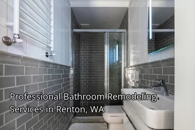 Professional Bathroom Remodeling Services in Renton, WA