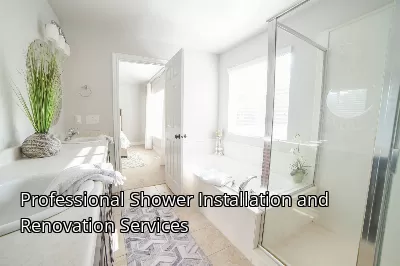 Professional Shower Installation and Renovation Services