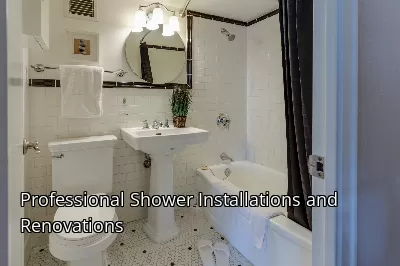 Professional Shower Installations and Renovations