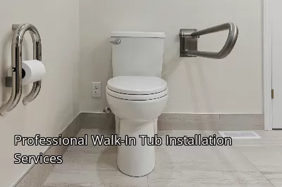 Professional Walk-In Tub Installation Services