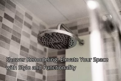 Shower Remodeling: Elevate Your Space with Style and Functionality