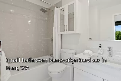 Small Bathroom Renovation Services in Kent, WA