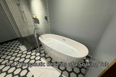 The Therapeutic Benefits of a Soaking Tub