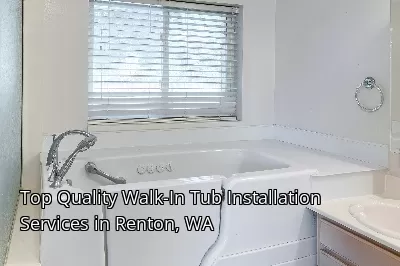 Top Quality Walk-In Tub Installation Services in Renton, WA