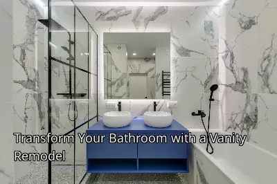 Transform Your Bathroom with a Vanity Remodel