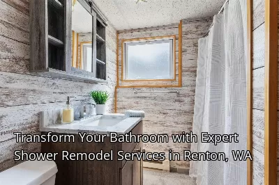 Transform Your Bathroom with Expert Shower Remodel Services in Renton, WA