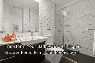 Transform Your Bathroom with Expert Shower Remodeling and Renovations