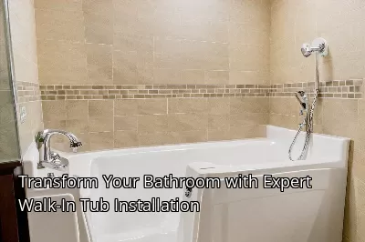 Transform Your Bathroom with Expert Walk-In Tub Installation