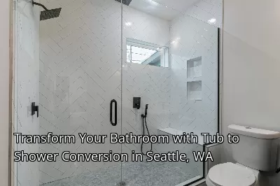 Transform Your Bathroom with Tub to Shower Conversion in Seattle, WA