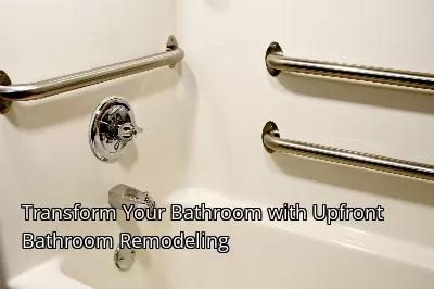 Transform Your Bathroom with Upfront Bathroom Remodeling