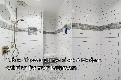 Tub to Shower Conversion: A Modern Solution for Your Bathroom