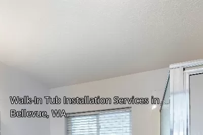 Walk-In Tub Installation Services in Bellevue, WA