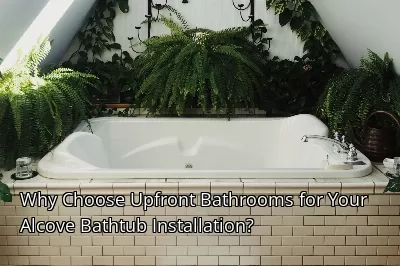 Why Choose Upfront Bathrooms for Your Alcove Bathtub Installation?