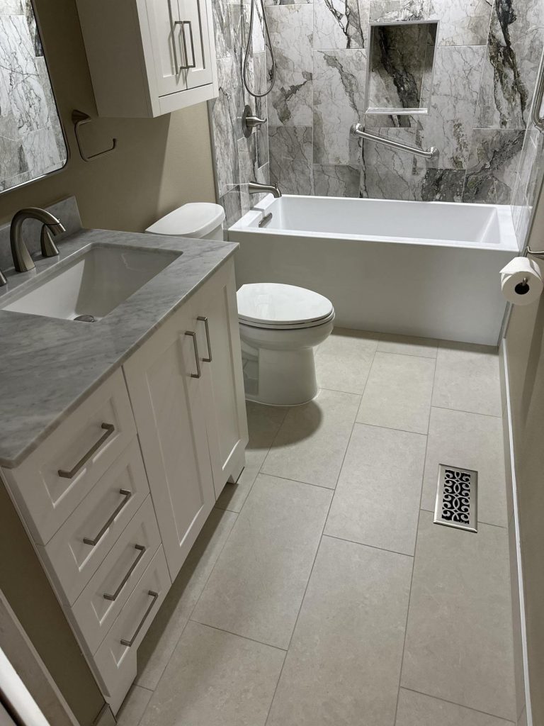Sumner Bathtub Tile Installation 3
