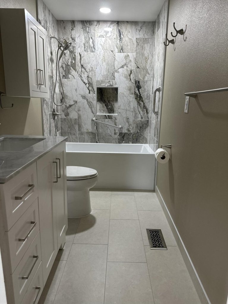 Sumner Bathtub Tile Installation 4