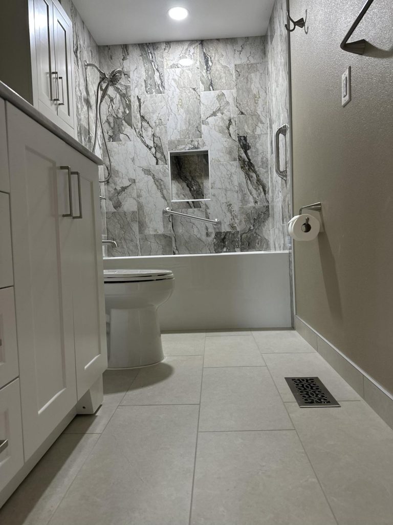 Sumner Bathtub Tile Installation 5